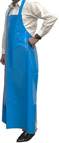 Miniatura 2 de KLEEN HANDLER Delantal de lavado de platos resistente  Limpieza industrial, Delantal protector extra largo resistente al agua