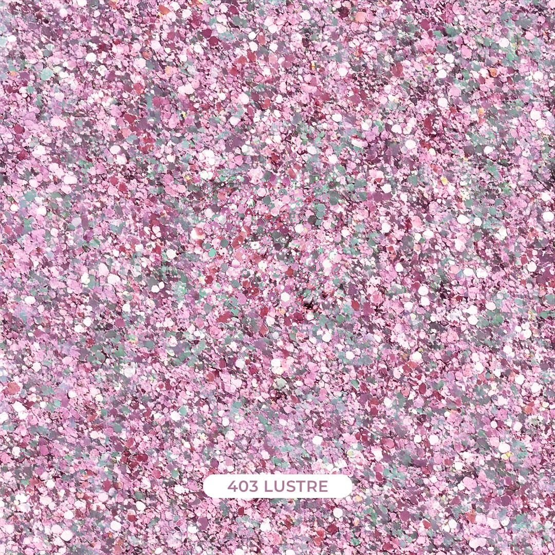 Lamel- INSTA Glitter Bomb №403-Pink | Suitable for face and body | Long Lasting wear| shiny accent to makeup | Available 3 different fashionable shades | Effortless and even application | 20ml - Image 6 thumbnail