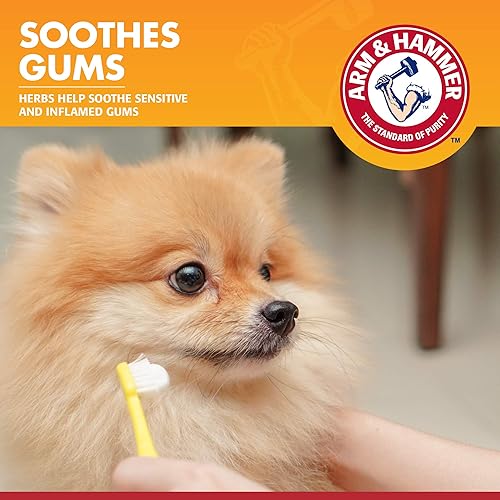 Miniatura 5 de Arm & Hammer for Pets Clinical Care Pasta de dientes enzimática para perros Alivia las encías inflamadas Pasta de dientes para perros enzimática,