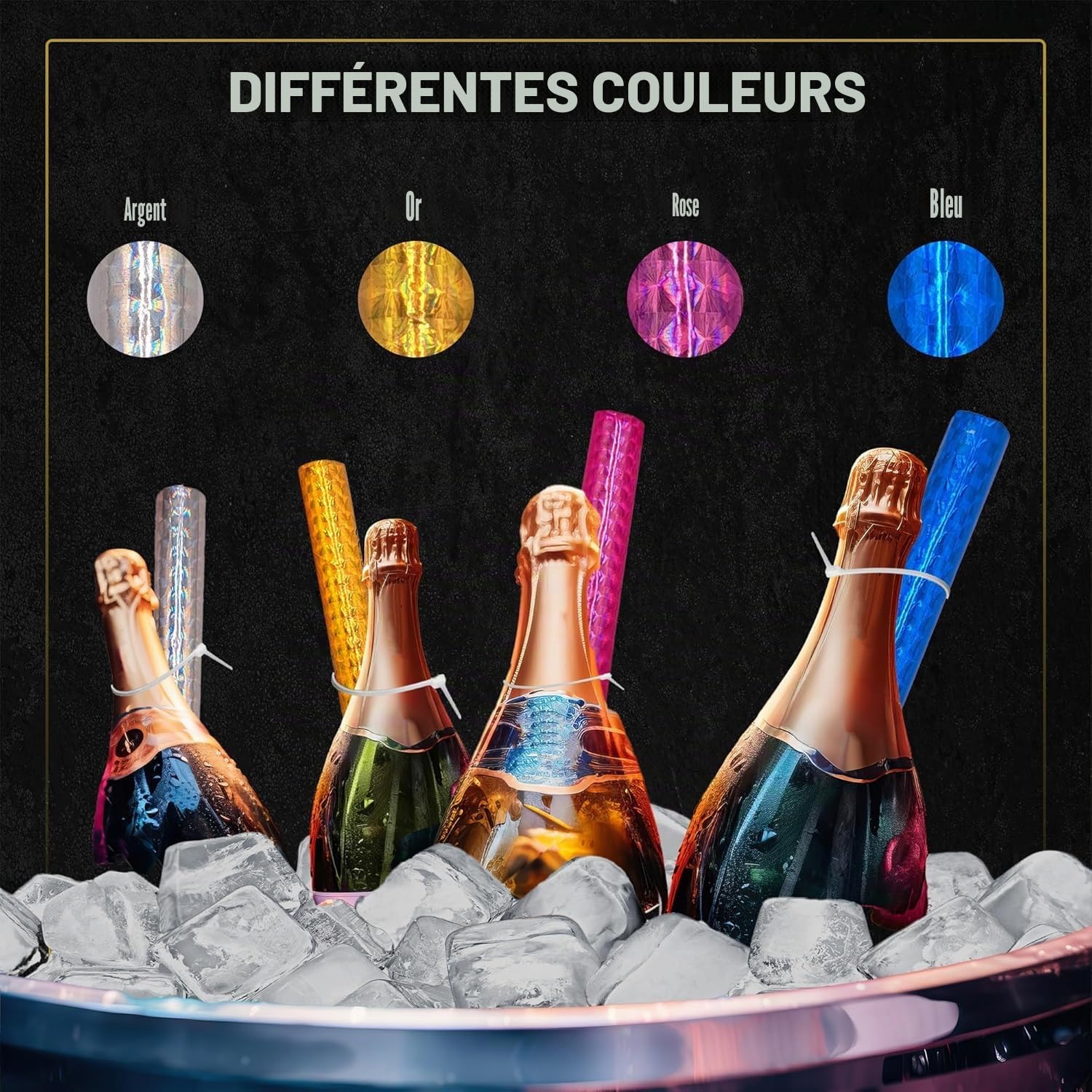 Lot de 180 bougies en fer 90 secondes H2i XL pour décoration de gâteau et de gâteaux + notre briquet h2i & eissterne/Fumée toutes saisons Kat F1