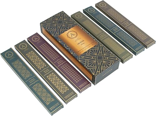 Miniatura 6 de AAKRITI - Varillas de incienso de lujo natural de alta calidad, de larga duración, no tóxicas, relajantes, energizantes, refrescantes, meditaciones,