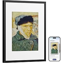 SwitchBot AI Art Frame 13.3'', Electronic Ink Picture Frame, Wireless Digital Photo Frame, Long Battery Life, Alexa Compatible, Wall Decoration, Home D&eacute;cor, AI-Generated Art, Gift for Art Lovers