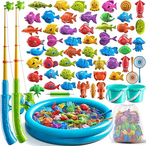 Juegos de juguetes de pesca para piscina, mesa de agua, juguete de bañera con red inflable para barra de piscina, pesca flotante de plástico,