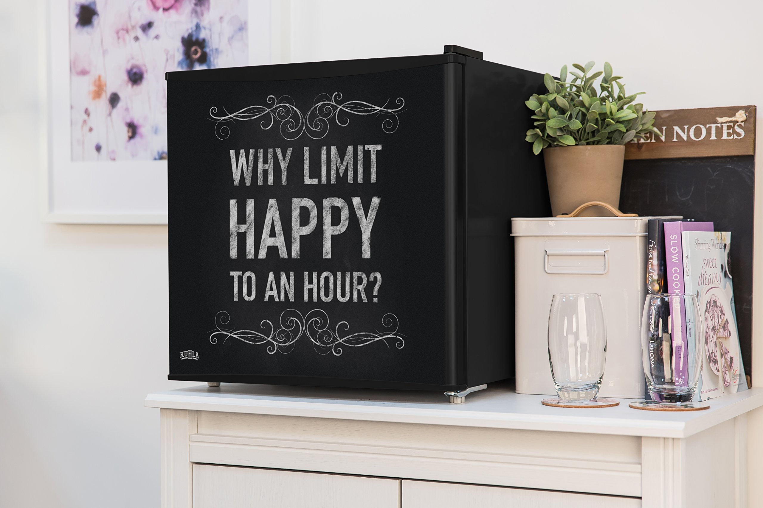 Buy Kuhla 43 Litre Mini Fridge with Ice Box, Inc Adjustable Thermostat