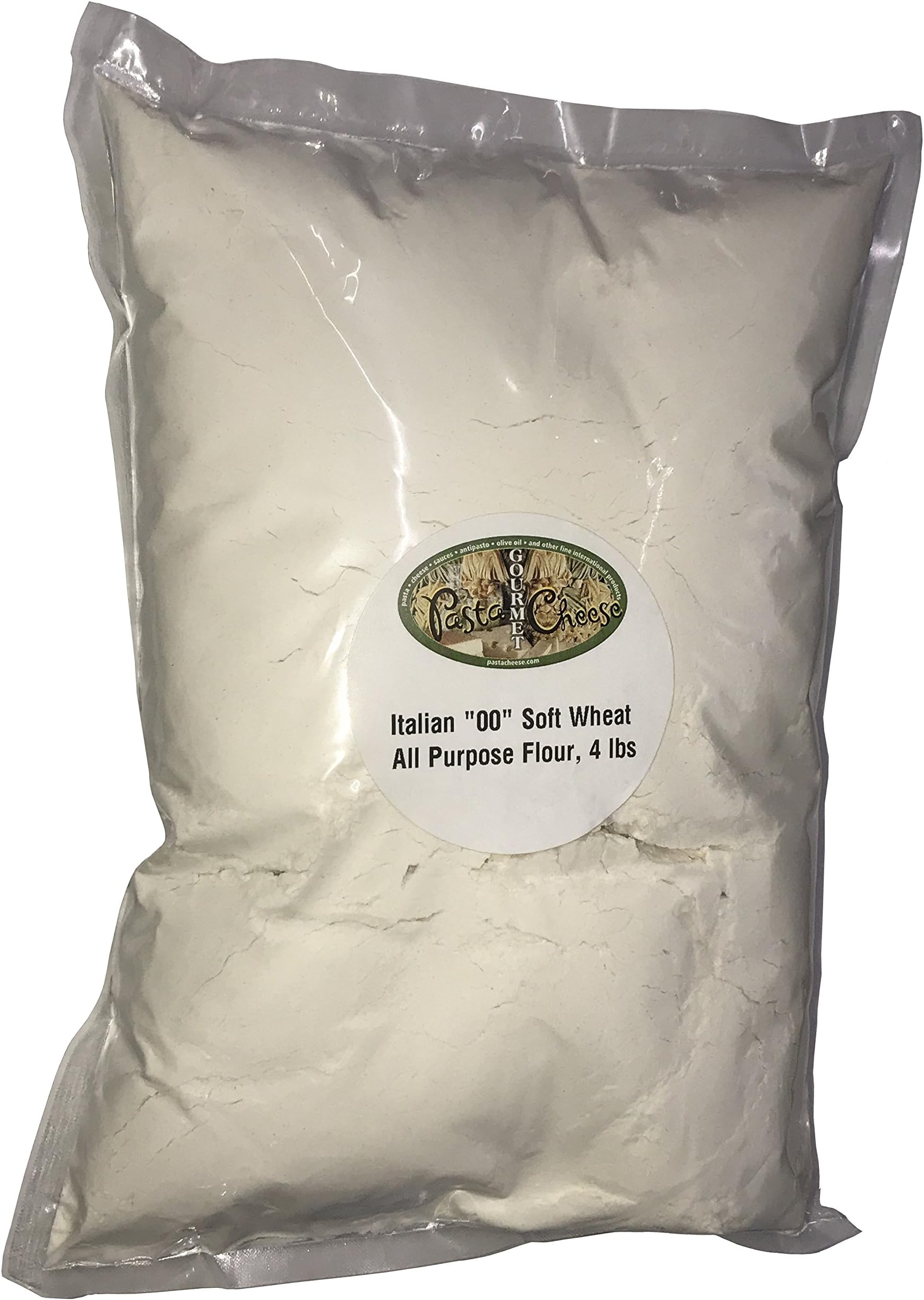 Italian "00" All Purpose Soft Wheat Flour 4 Lbs (Repackaged)