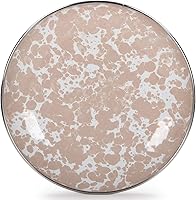 Vista 36 de Golden Rabbit Enamelware Appetizer Plates, 6 inch, Sea Glass, Set of 4