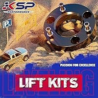 Vista 12 de KSP - Kits de elevación de nivelación de 3 pulgadas para Silverado 1500 1999-2006, kit de elevación de suspensión delantera de 3 pulgadas compatible