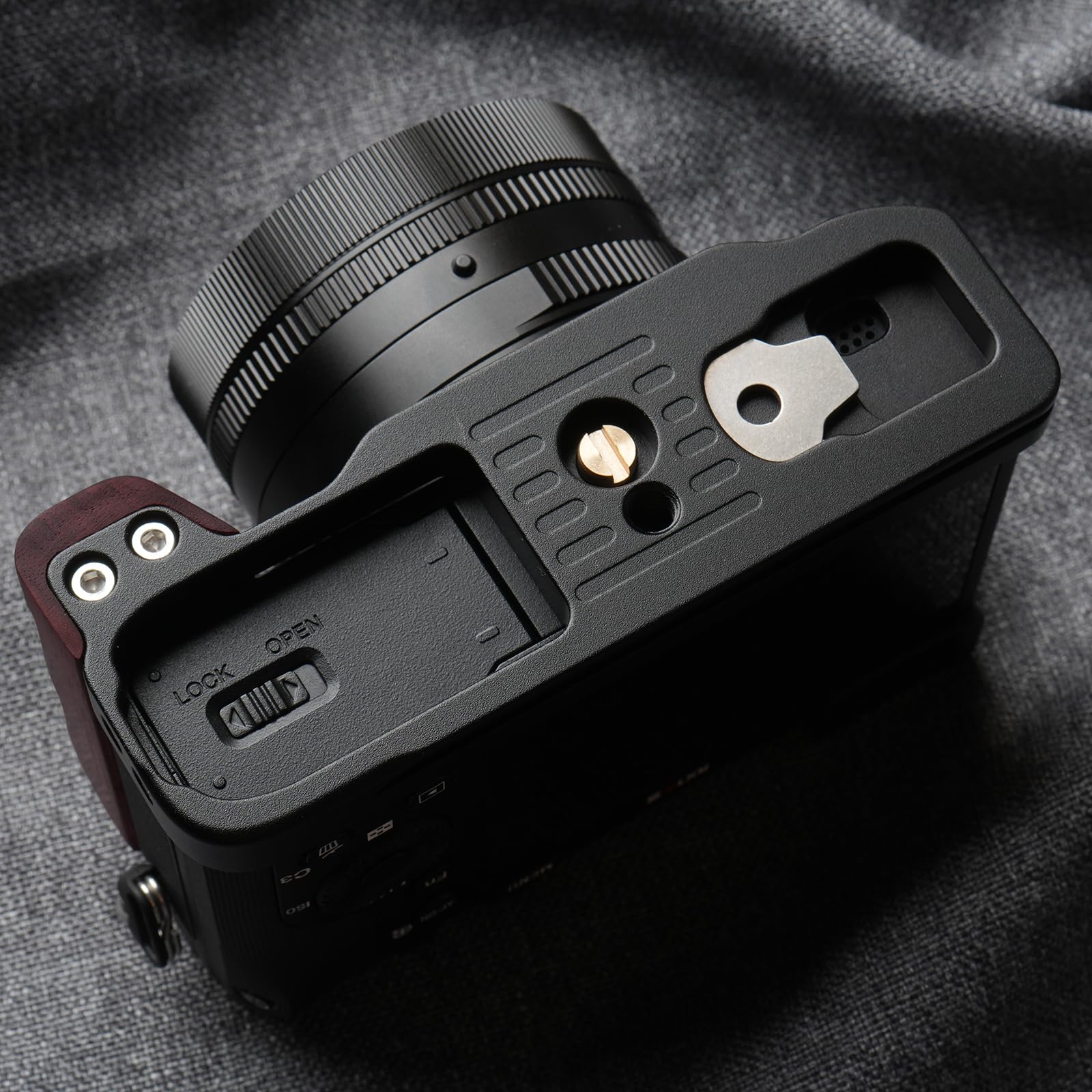 Amazon | RYDSCAM 実木 カメラグリップ 、対応 Sony ソニー DSC