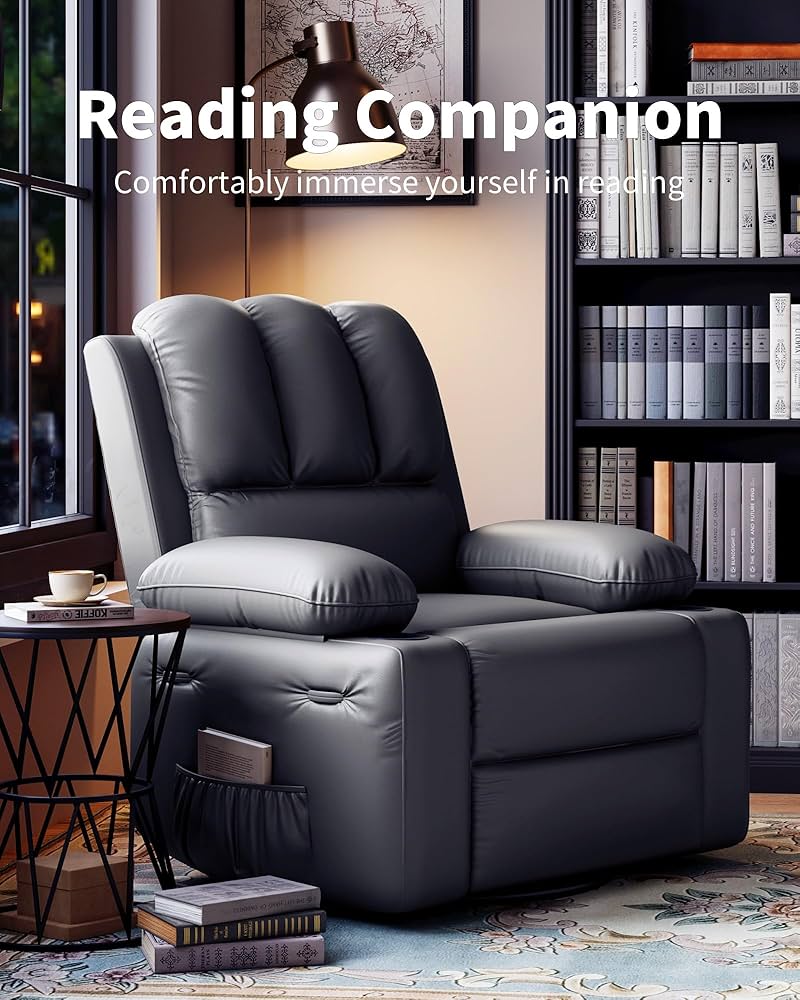 Amazon.com: 22'' Leather Recliner Chair for Adults