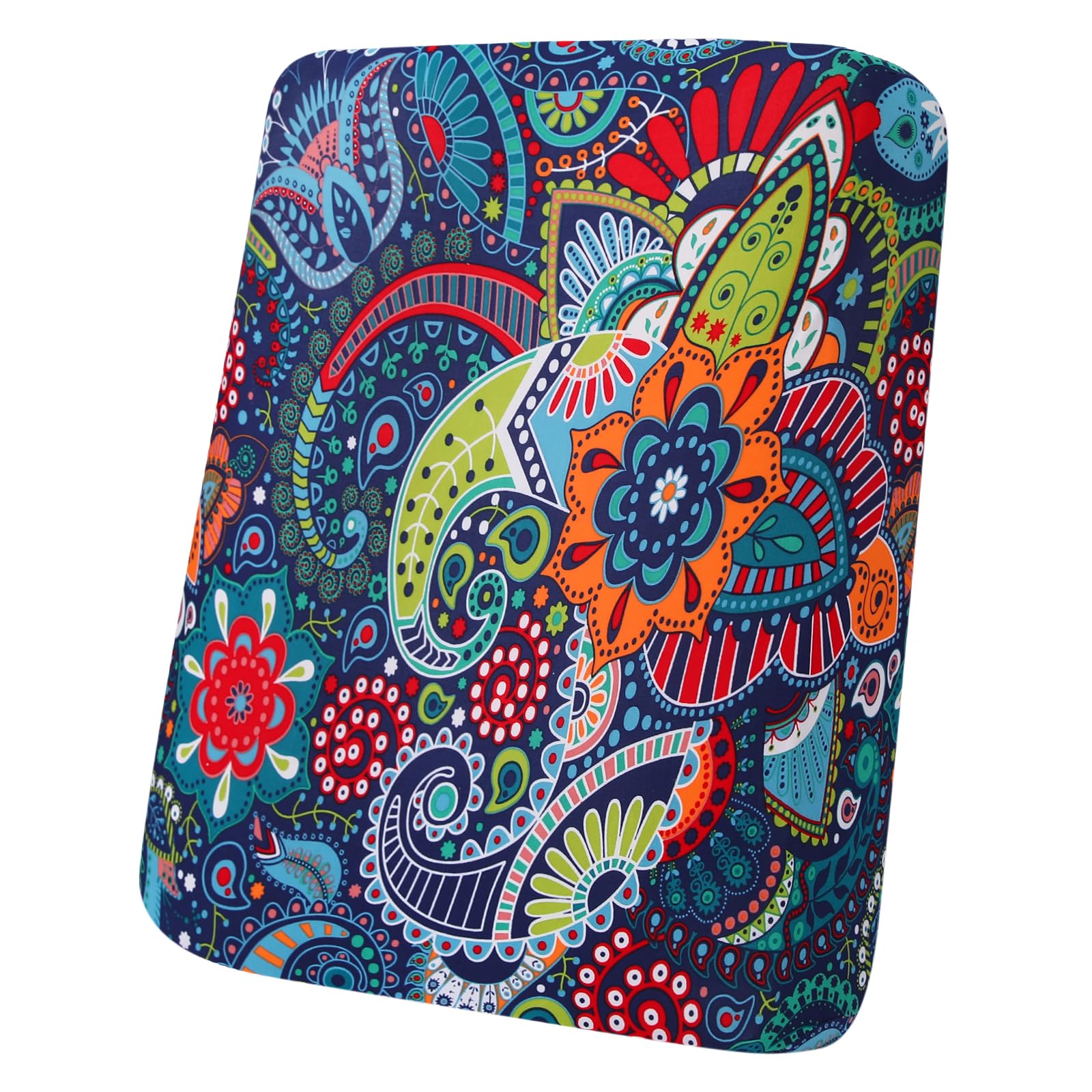 hyha Printed Couch Cushion Covers, Floral Sofa Covers Washable for Cushion Couch, Stretch Pattern Outdoor Cushion Covers for Patio Furniture with Elastic Bottom(Small, Paisley)OEKO-TEX STANDARD 100