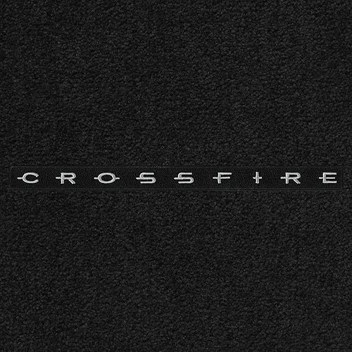 Miniatura 2 de Lloyd Mats Tapetes alfombrados a medida, revestimientos de lujo de primera calidad para Chrysler Crossfire Convertible 2005-2008 (carbón, carga)