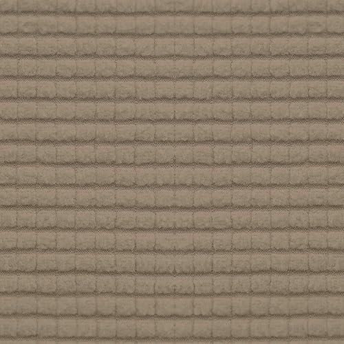 Miniatura 122 de Funda elástica para sofá reclinable de fácil colocación, Tela mezcla de poliéster Algodón, Arena