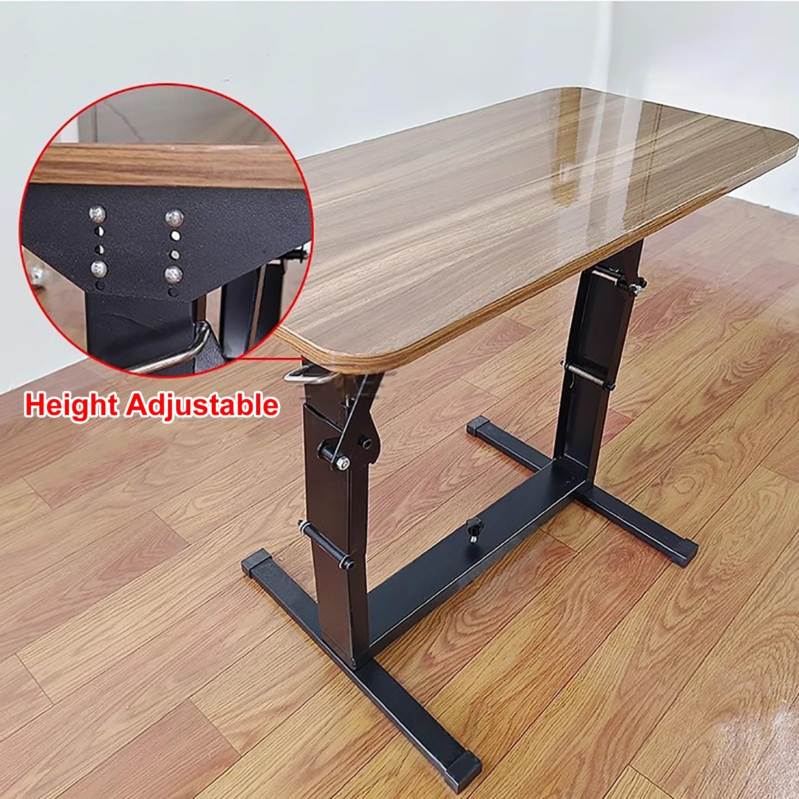 RV Camper Furgoneta Patas Plegables para Mesa, Soporte de Pata de Mesa Plegable para RV, Patas de Mesa de Metal, Extraíbles y Ajustables en Altura, para Patio, Yate, Caravana, Habitación