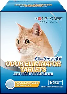 HONEY CARE All-Absorb Cat Litter Odor Eliminator Tablets 丨 Refresh Smell - product image