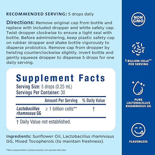 Miniatura 6 de Mommys Bliss - Gotas de probióticos para bebés para los gases estreñimiento y alivio de los síntomas de los cólicos Para edades desde recién nacidos