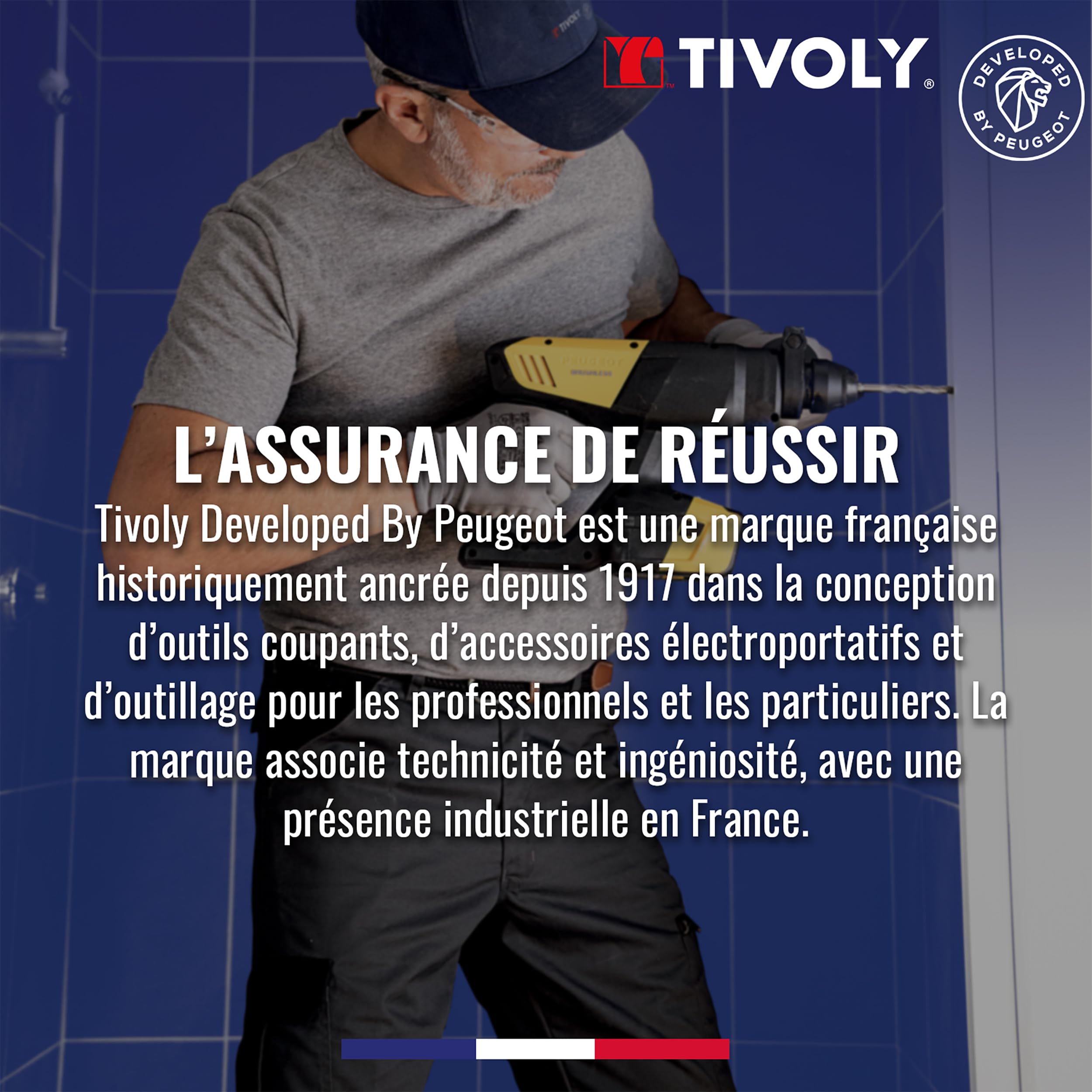 TIVOLY - Lot de Lames de Scie Sabre Spéciale Brique, Plâtre et Monomur - 3 Lames avec Dents en Carbure de Tungstène - Attache Universelle