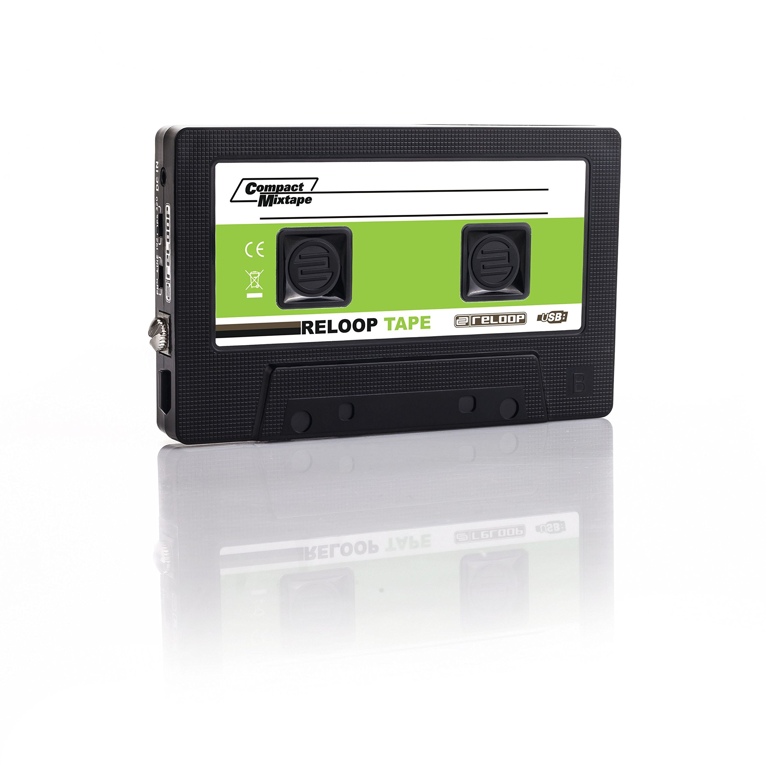 reloop Tape Recorder Encoder zum digitalisieren von Schallplatten und für DJ, schwarz