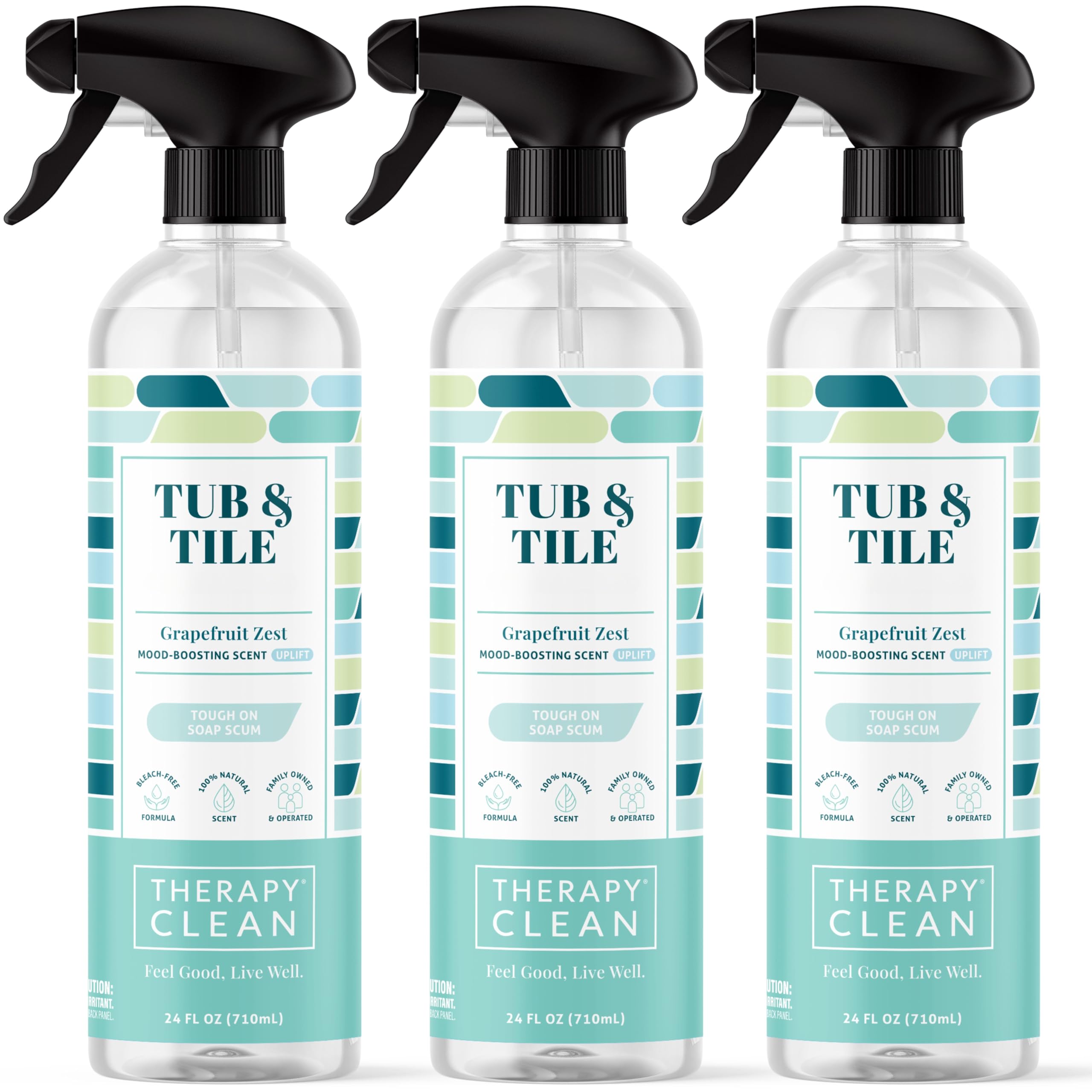 Therapy Bathroom Cleaner Spray (24 oz, 3 pk)