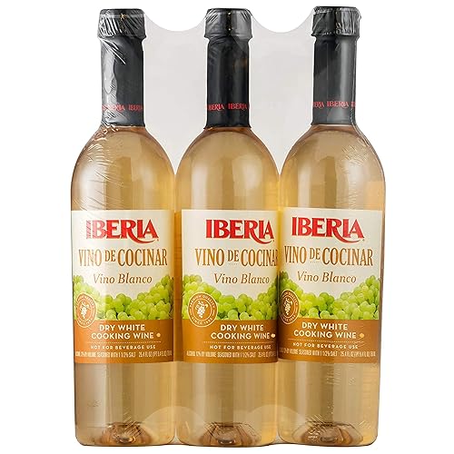 Iberia Vino blanco seco 254 onzas paquete de 3 Iberia Vino blanco seco 254 onzas paquete de 3