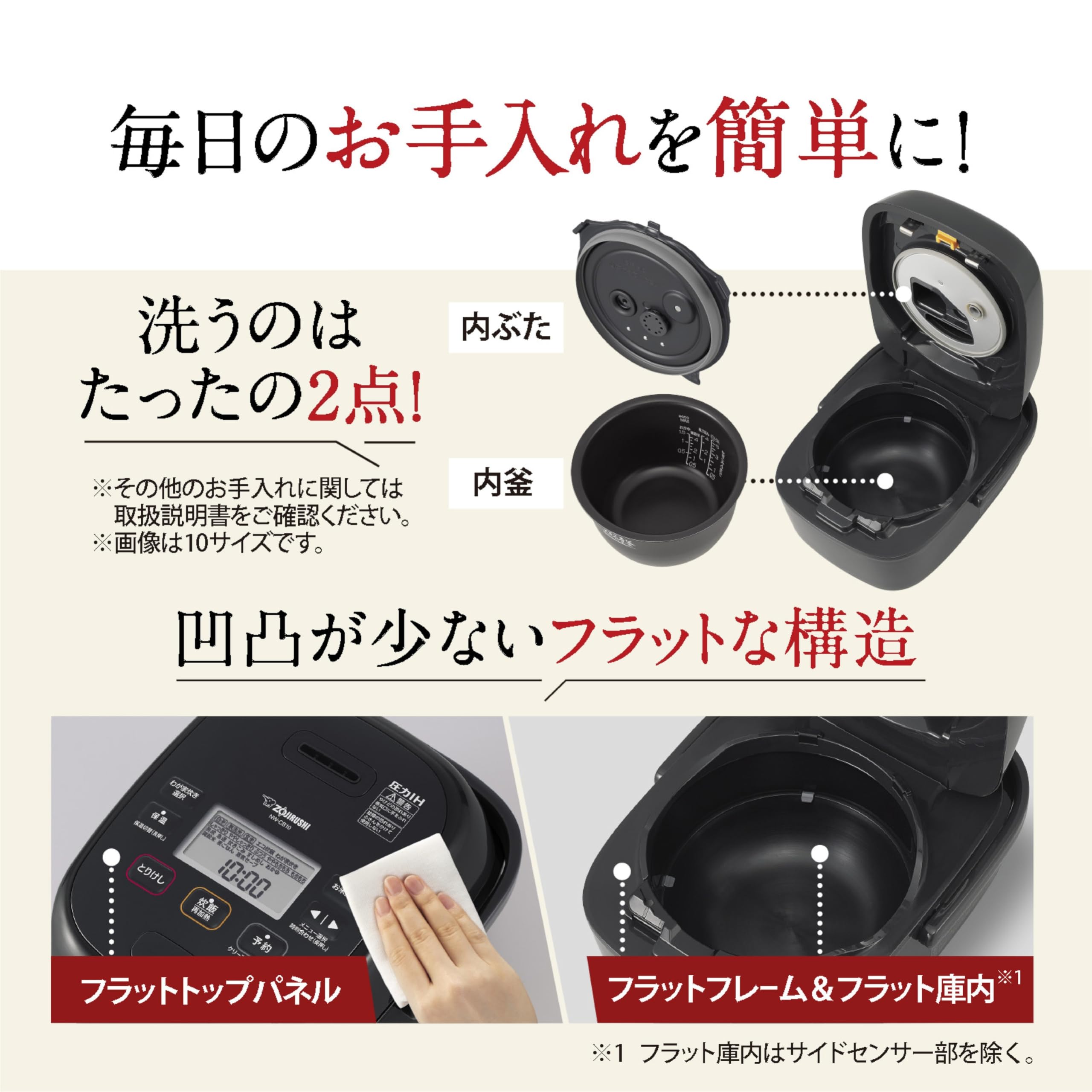 Amazon | 象印マホービン 炊飯器 5.5合 極め炊き 豪熱大火力 圧力IH