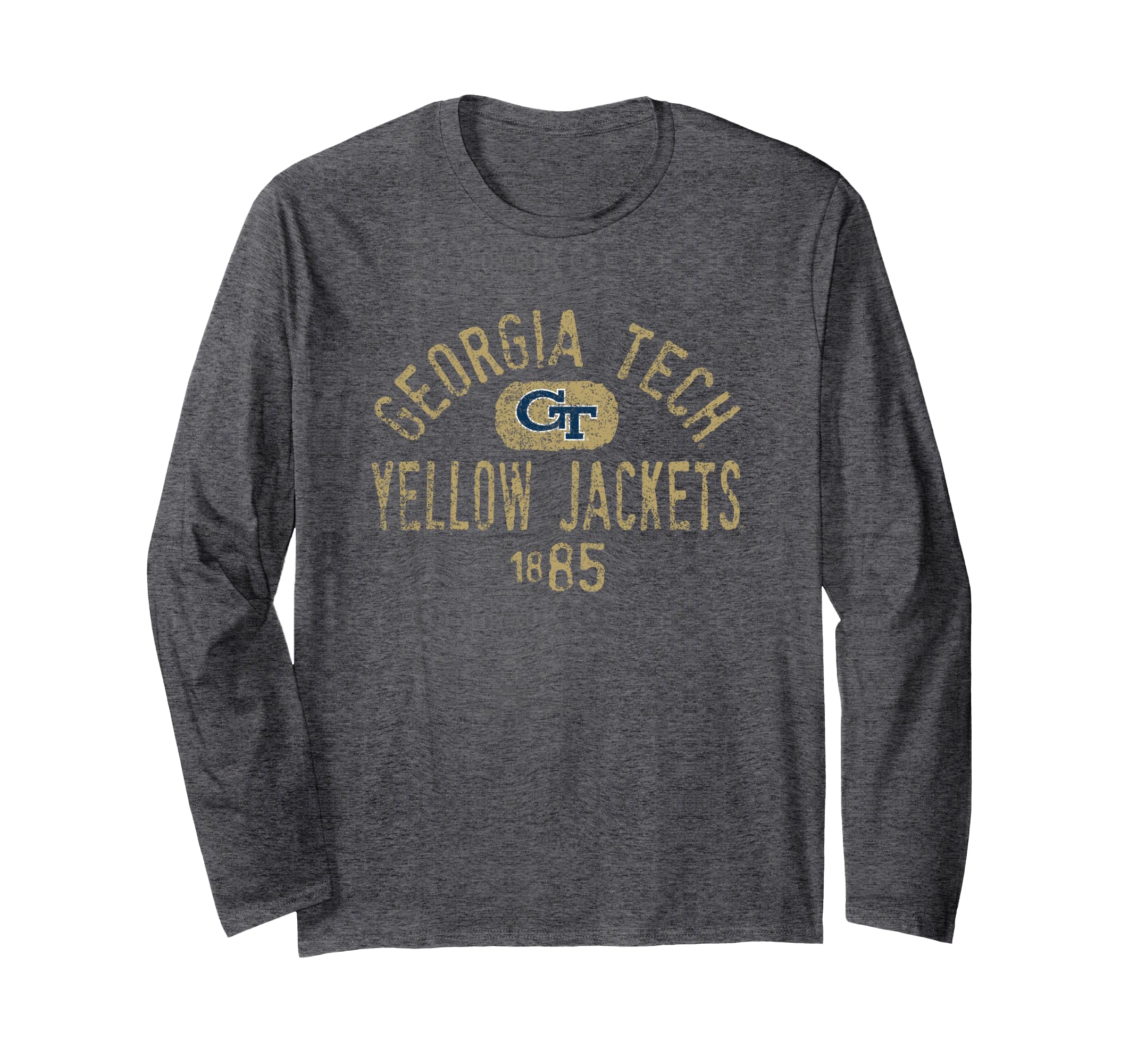 Georgia Tech Yellow Jackets 1885 Vintage Officially Licensed Long Sleeve T-Shirt
