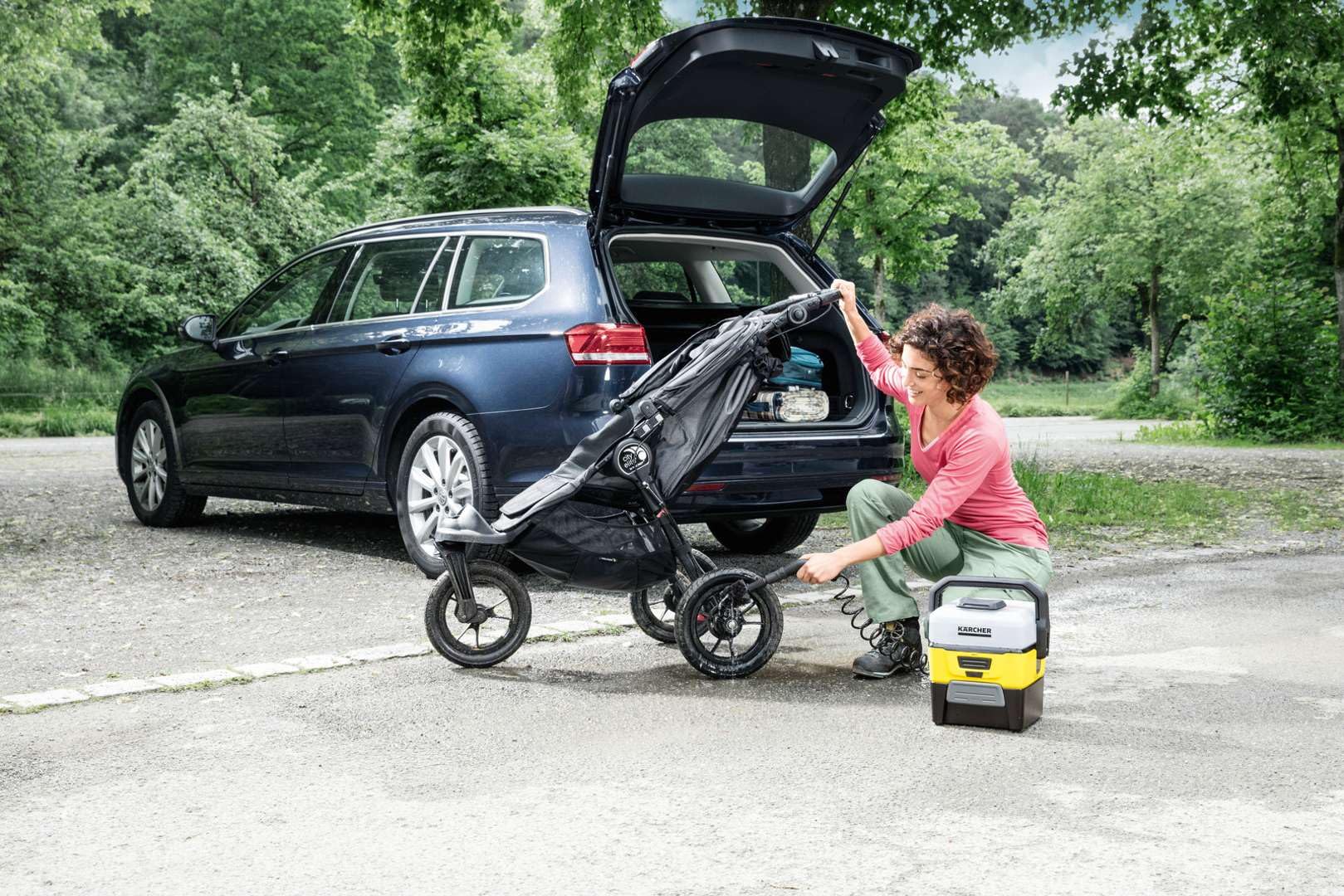 Kärcher Brosse Universelle Multi-Usage pour Nettoyage Efficace et Précis - Idéale pour Entretien Domestique