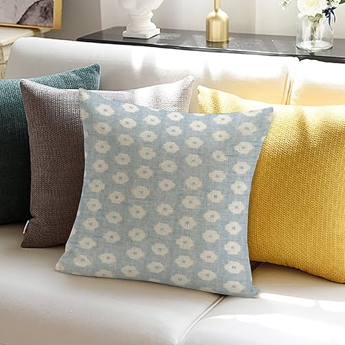 Vista 407 de ArogGeld Chinoiserie - Fundas de almohada escénicas asiáticas, estilo asiático, funda de almohada azul y verde Kelly, funda de cojín para decoración