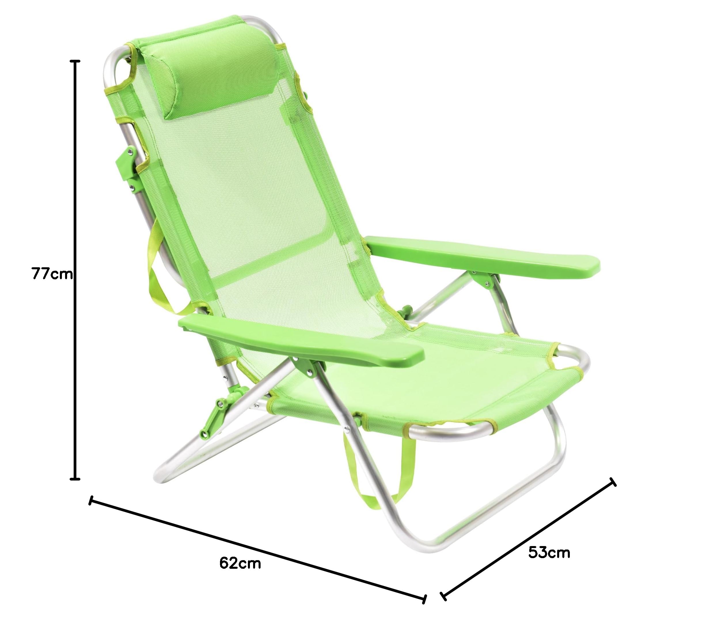 SUNNY STAR Sedia Parigi 53x62x77cm Verde