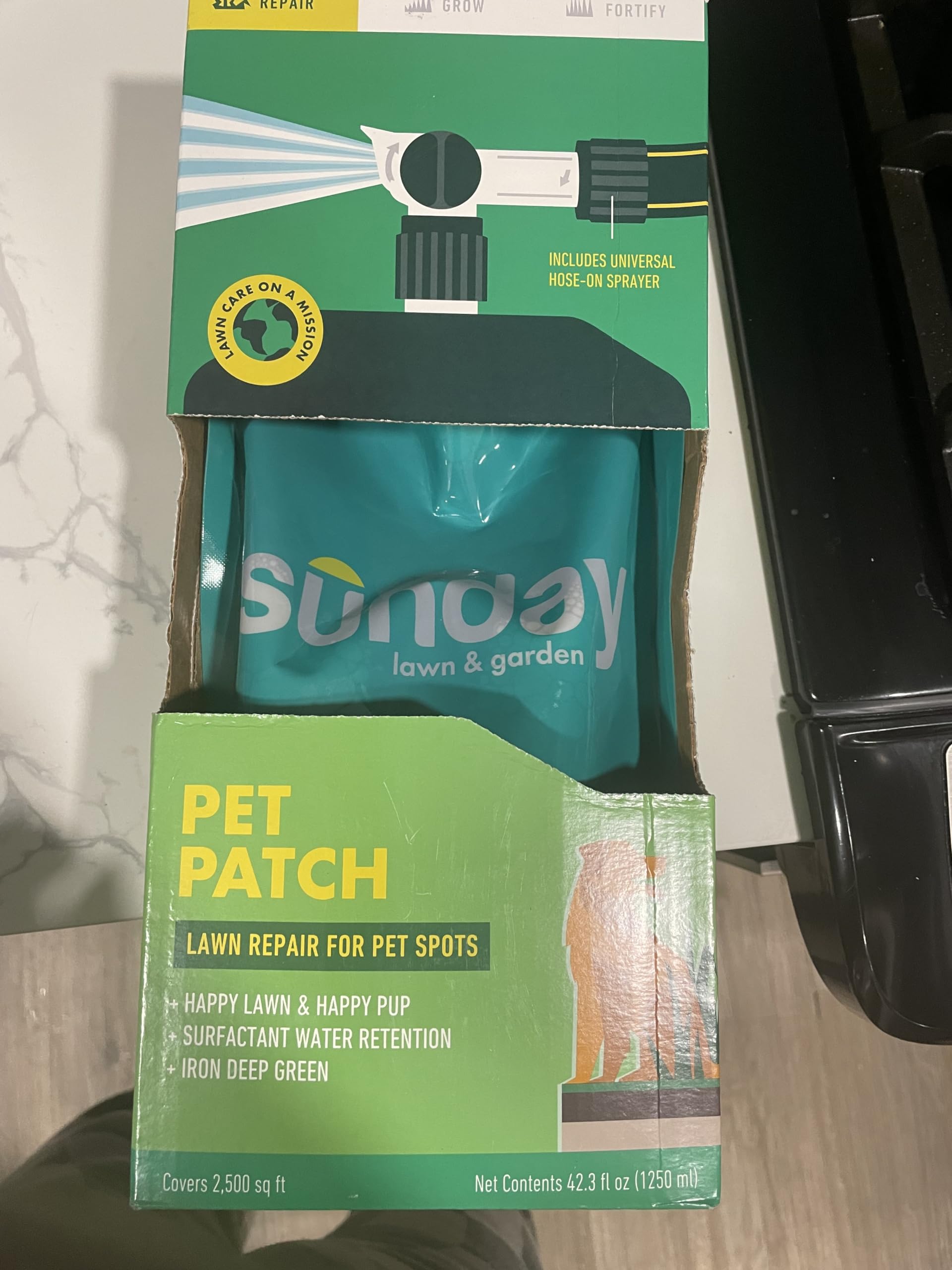 Pet Patch Lawn Repair for pet spot