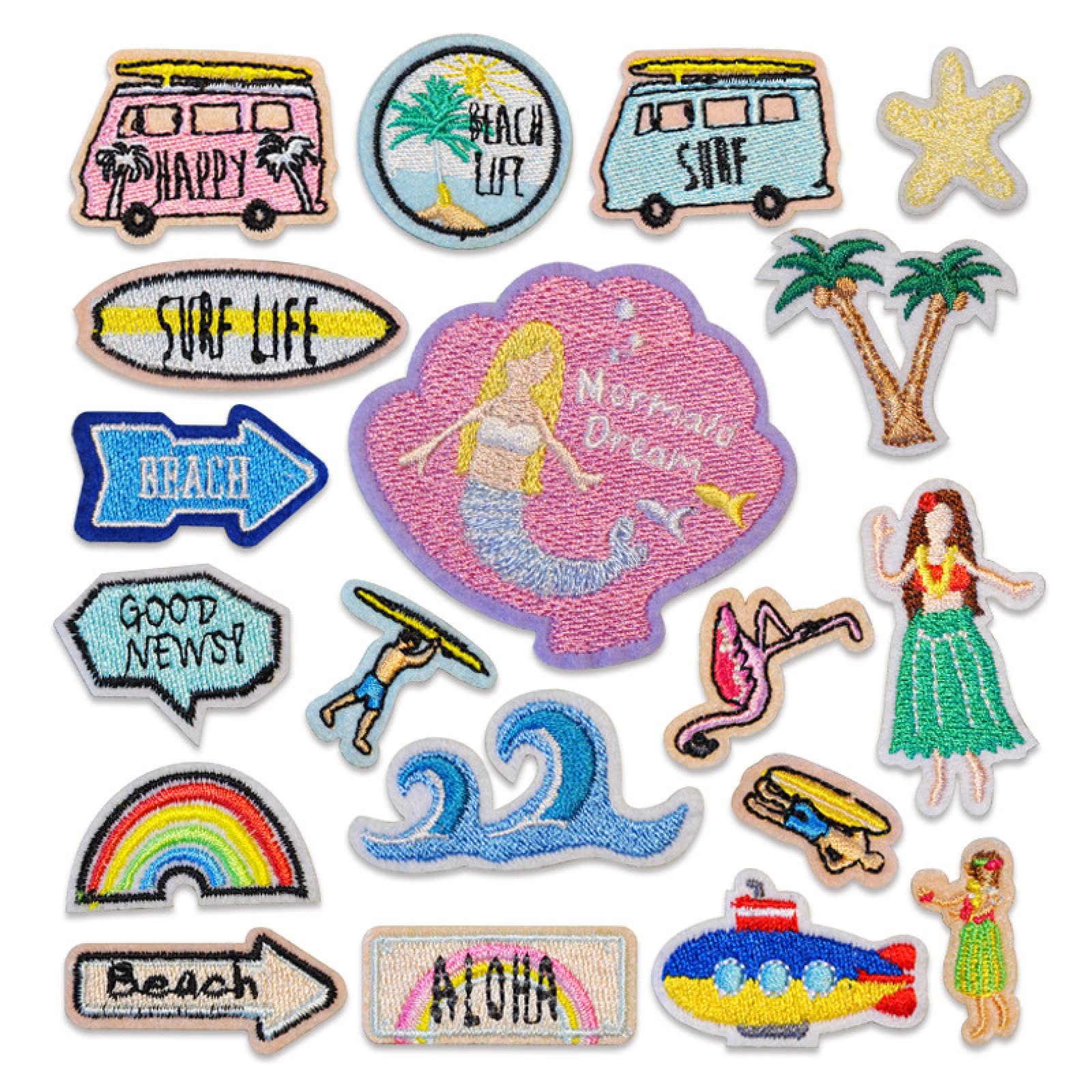 Patch écusson Corvette en tissu brodé