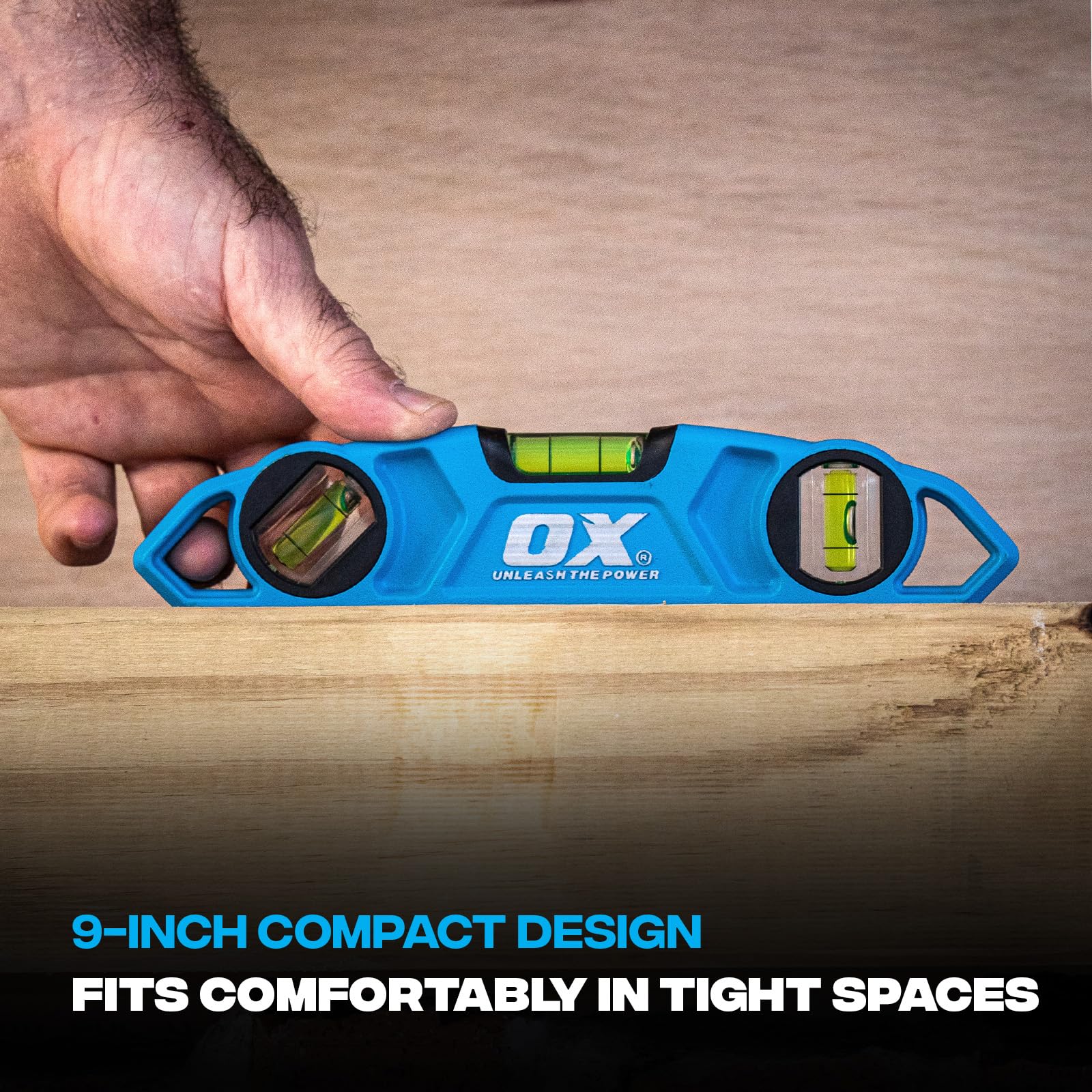 OX Pro Magnetic Level - 9" Torpedo Level -3