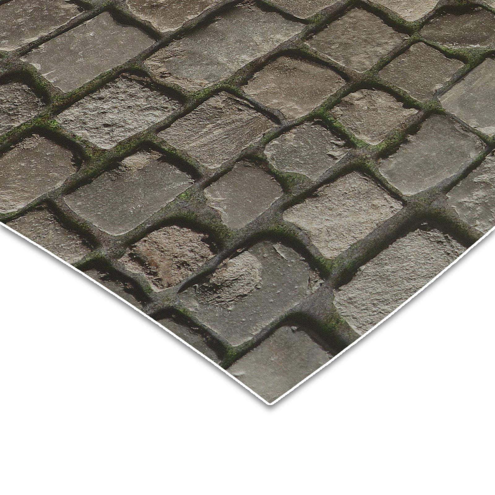 CV Cobble wykładzina podłogowa, bardzo odporna na ścieranie wykładzina podłogowa z PCW (z pianką), kolor plaster z nadrukiem fotograficznym, powierzchnia strukturalna, towar sprzedawany na metry (200