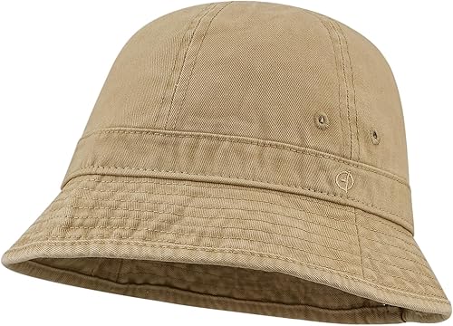 Miniatura 7 de Sombreros de pescador para mujeres y hombres, sombrero de sol de algodón lavado, gorra de pesca, senderismo, plegable, para verano, al aire libre,