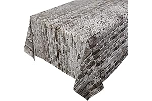 PHOGARY Brick Tablecloth: Adorn Your Table with Historic Charm