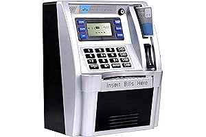 GENMEGA G2500 Piggy Bank with Cash and Coin Acceptor