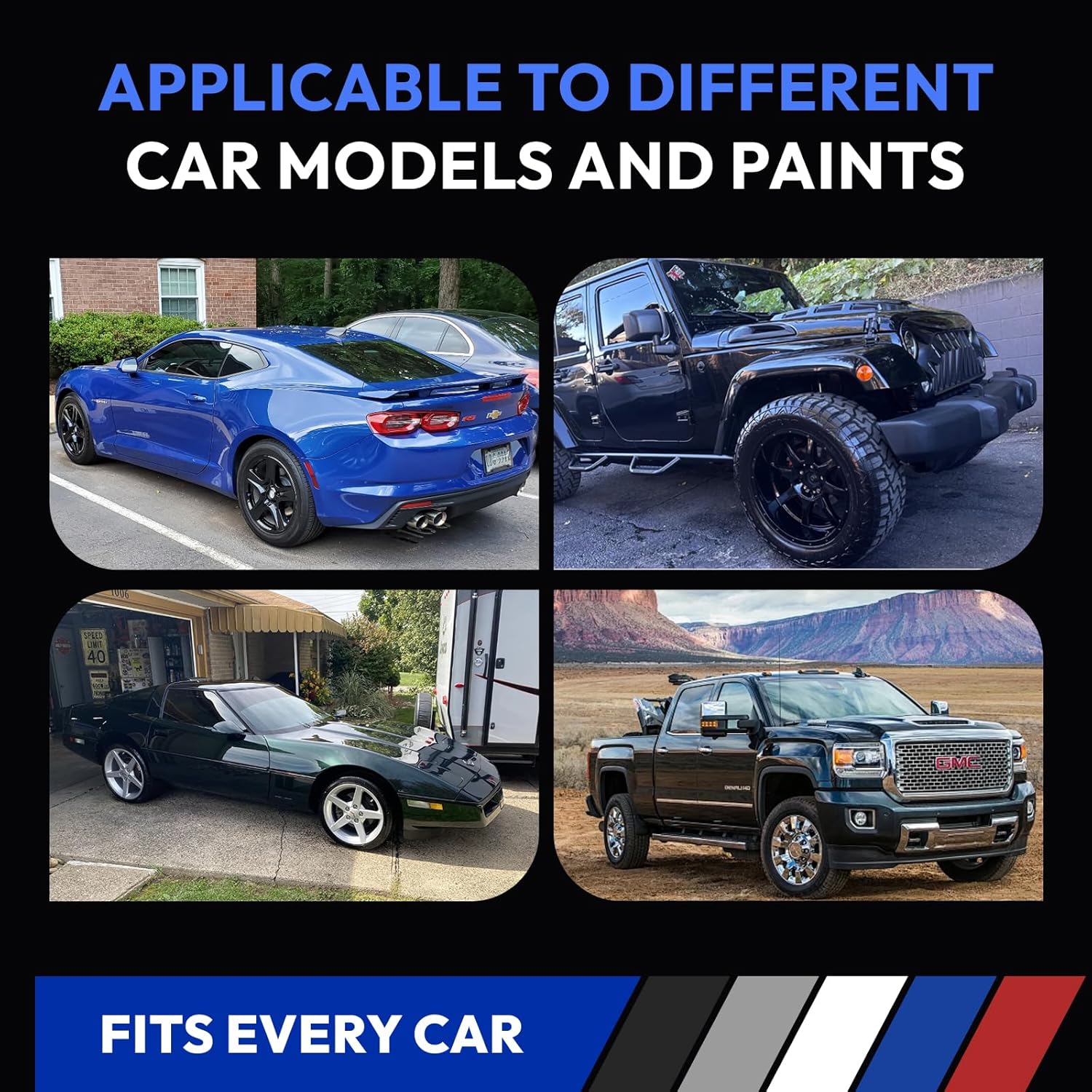 2026 New Upgraded Car Scratch Remover, Scratch and Swirl Remover for Vehicles Blemishes, Non-Toxic Car Paint Scratch Repair, Polishing & Waxing Kits with Buffer Pad, Microfiber Towel (1) - Image 6