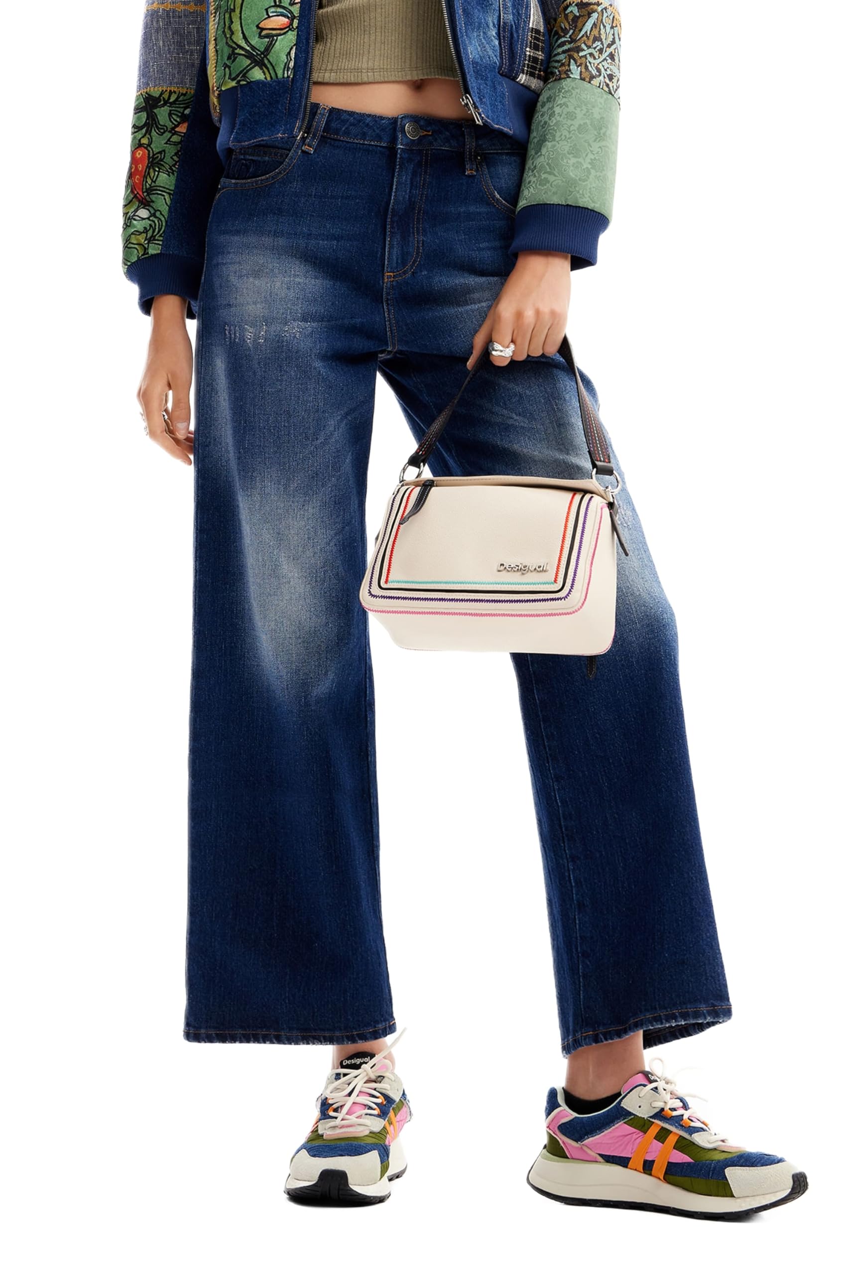 Desigual Women's Woman Denim Long Trouser