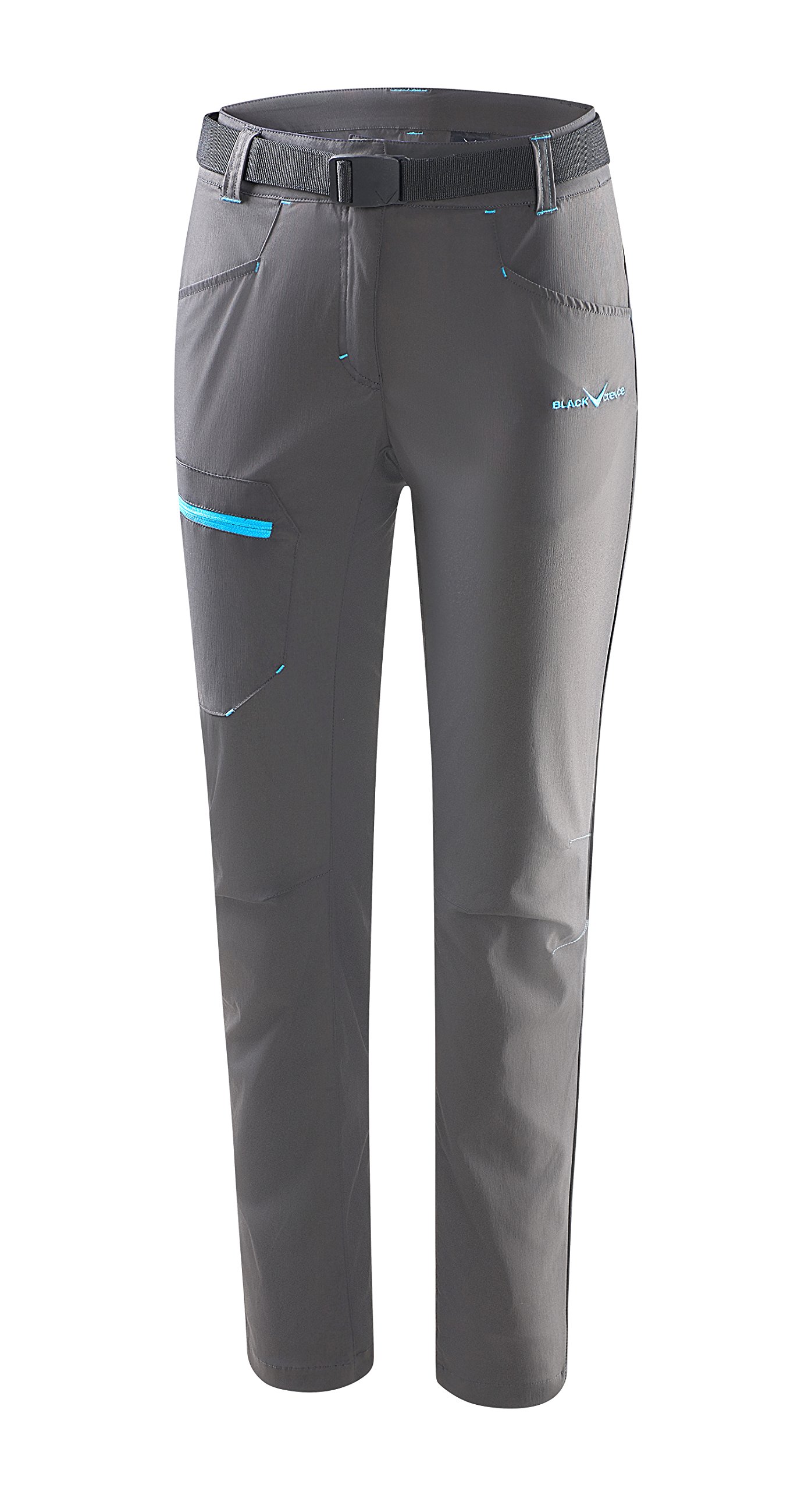 Black Crevice Trekkinghose Damen I Wanderhose mit praktischen Taschen I Outdoorhose I wasserabweisend & schnelltrocknend I strapazierfähig & atmungsaktiv