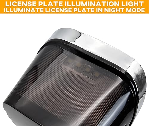 Miniatura 3 de Luz trasera LED ahumada para Harley Davidson 883 1200 Sportster Road King, luz trasera de motocicleta freno señal de giro luz trasera para Street