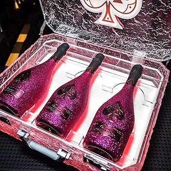 【LED照明付】ボトルプレゼンター ワイン ボックス シャンパン ケース 新品 Amazon.co.jp: LED発光ワインボックス、スペードのエースシャンパン