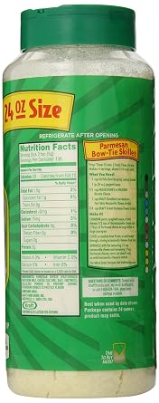 Kraft Grated Parmesan, 24-Ounce Plastic Canister (Pack of 2)