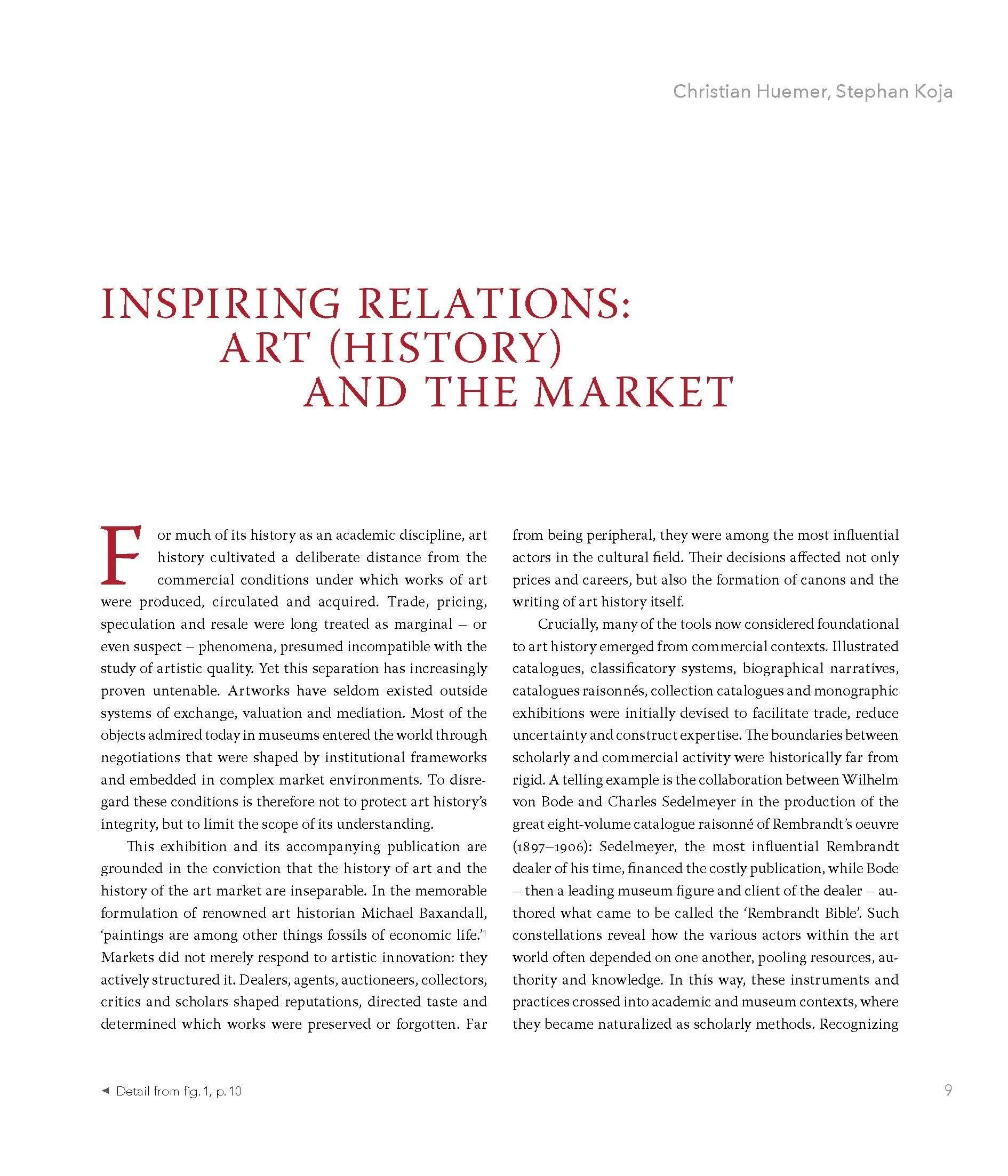 Dealing in splendour: A History of the European Art Market