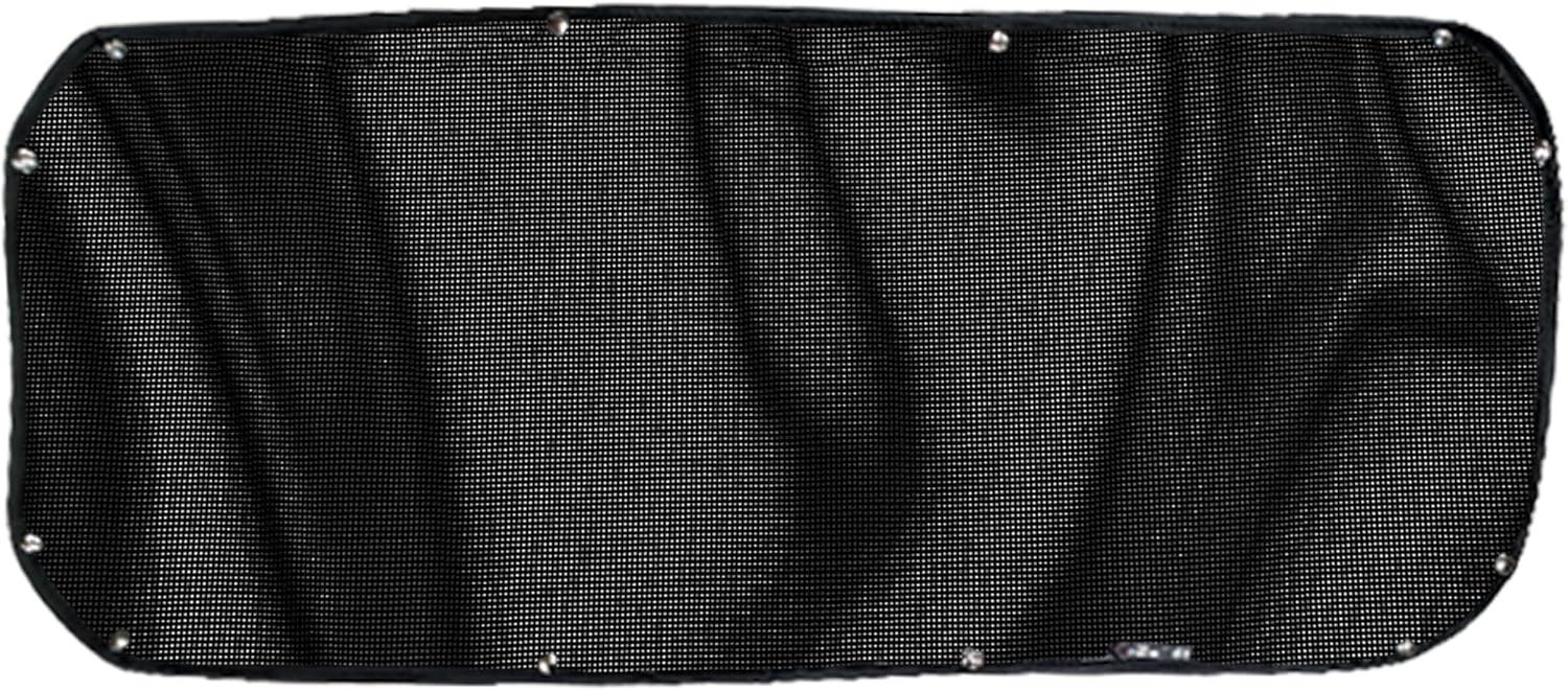 Plain Black Mesh Bug Screen for 2018-2020 Ford F150 Excluding Raptor (902-25)