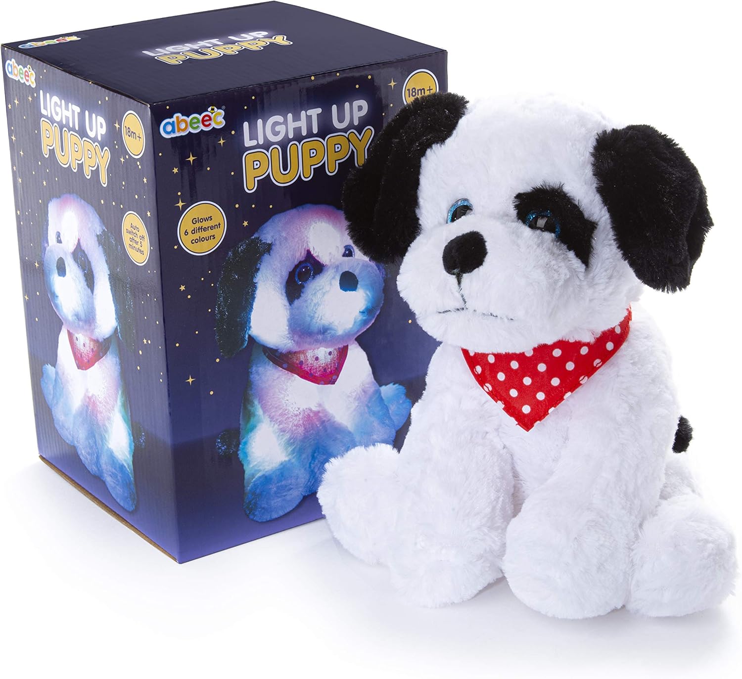 abeec Light Up Puppy Puppy Night Light for Kids Puppy Teddy Bear