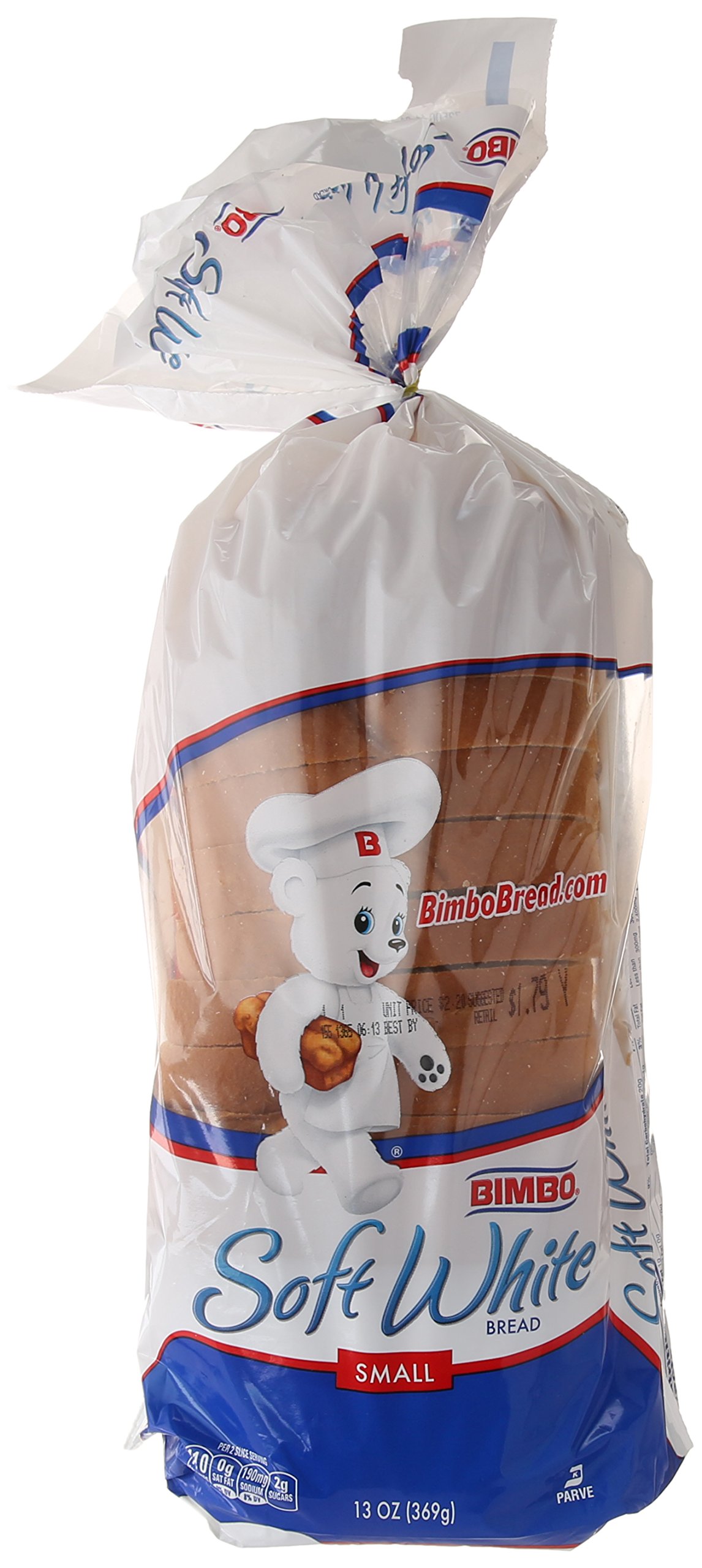 Bakeries Usa Soft White Bread- Small, 13 oz