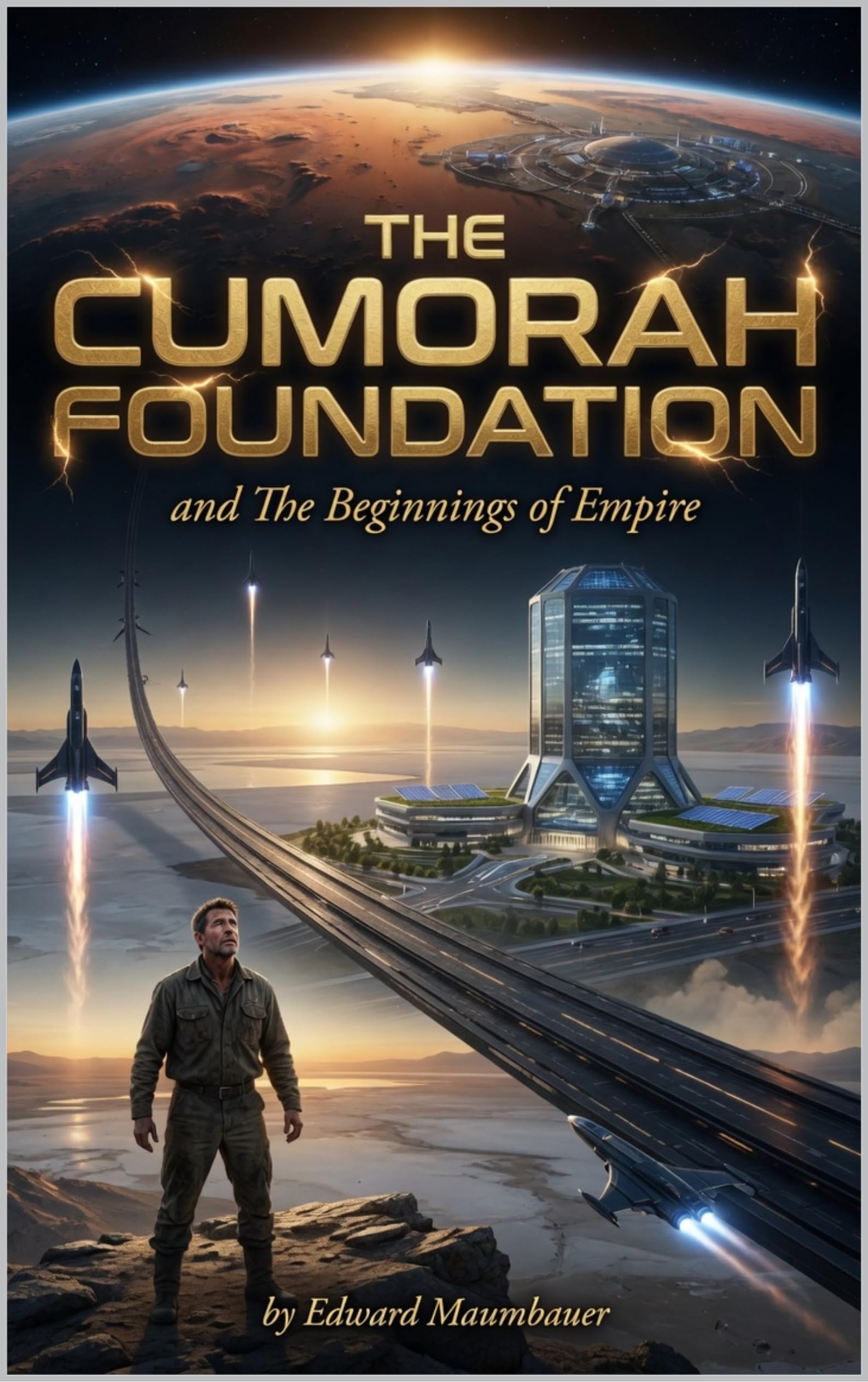 THE CUMORAH FOUNDATION: and The Beginnings of Empire (Tales of the Q'ma Universe) — book cover, opens Amazon