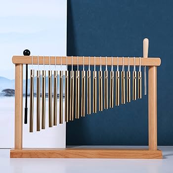 Amazon.com: 20-Note Chime Bar Table Top Wind Chime Music