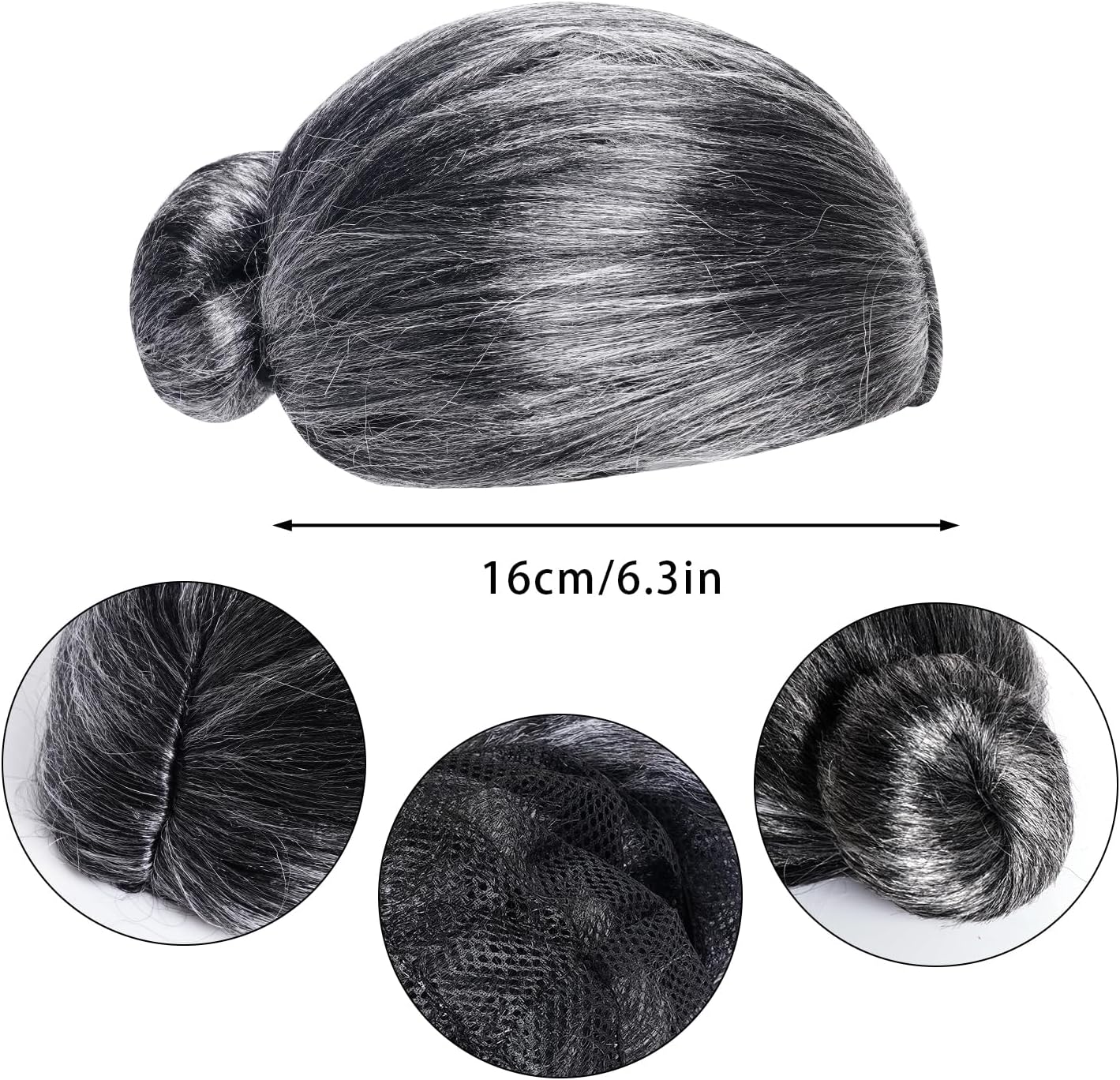 choyaxo Old Lady Costume 100 Days of School Costume - Image 2