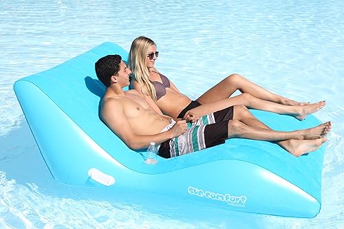 Vista 8 de Airhead SUN COMFORT COOL SUEDE Zero Gravity Lounge, zafiro