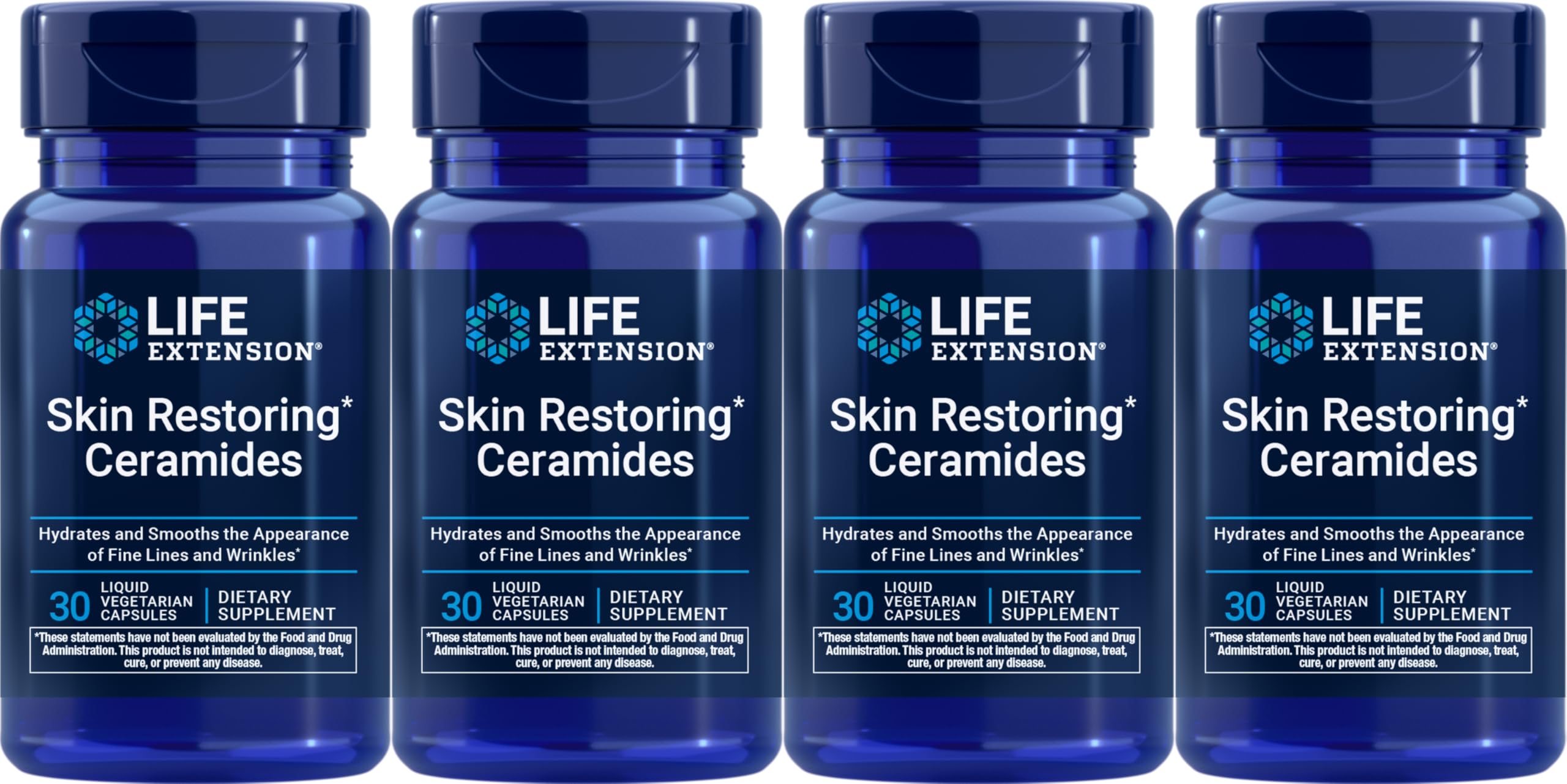 Life Extension Skin Restoring Ceramides, 50 Veg Capsules - Vegetarian Phytoceramide Supplement — Amazon image 4